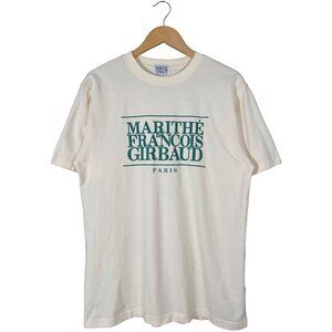 Marithe Francois Girbaud Front Script Graphic Crew Tee men's size XL